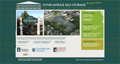 Desktop Screenshot of flynnaveselfstorage.com